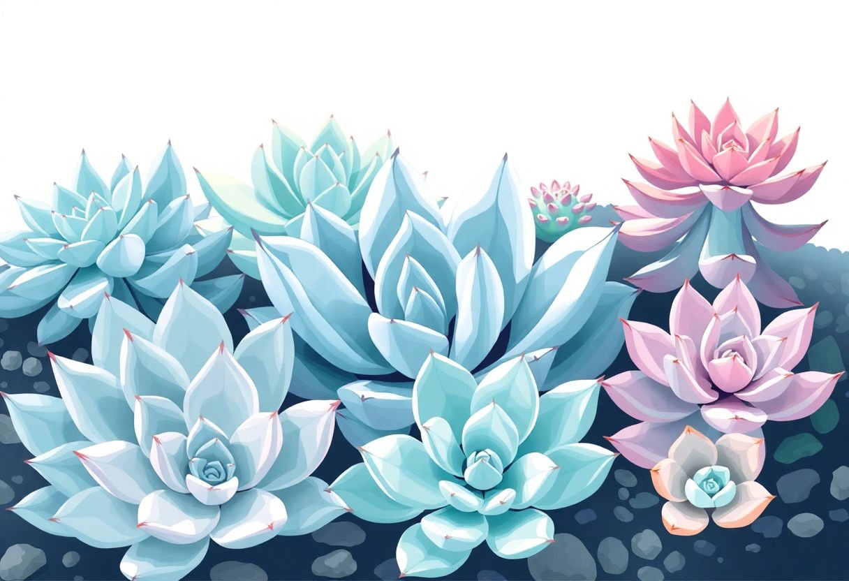 Cold-hardy succulents suited for zones 3-6