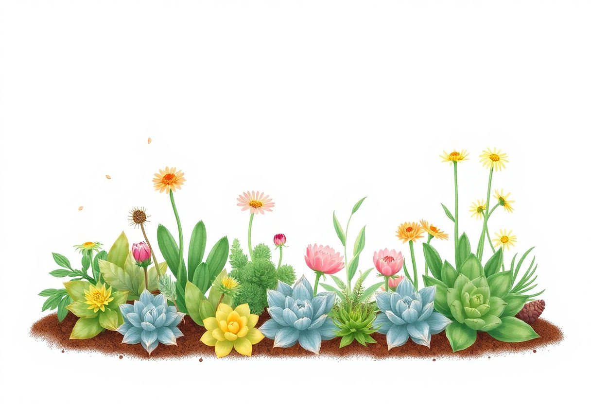 Diagram of succulent seasonal cycles