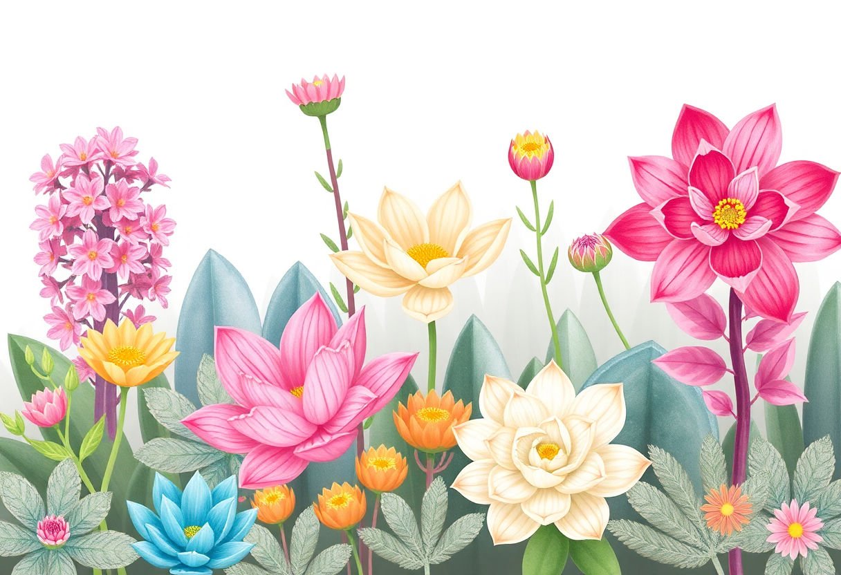 Spring-blooming succulents