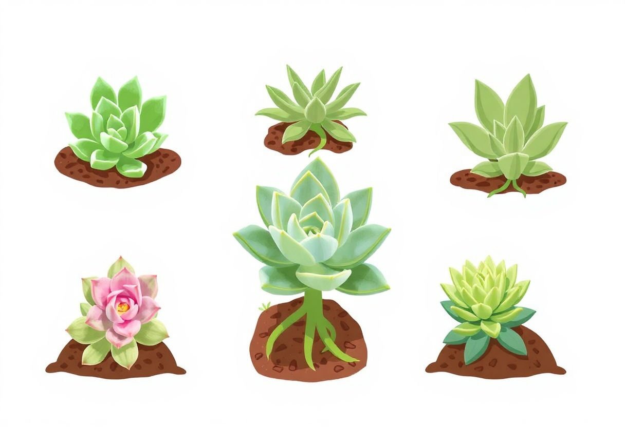 Different succulent propagation methods explained