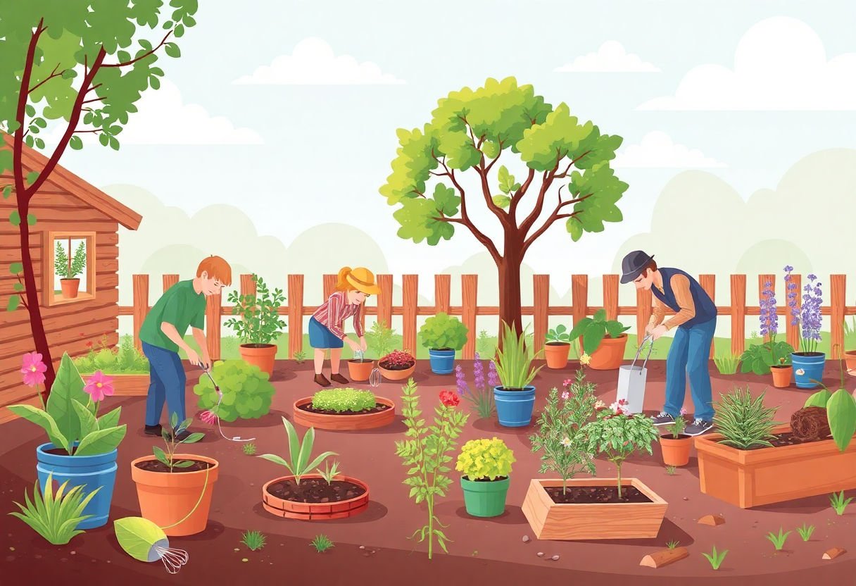 Community gardening initiatives