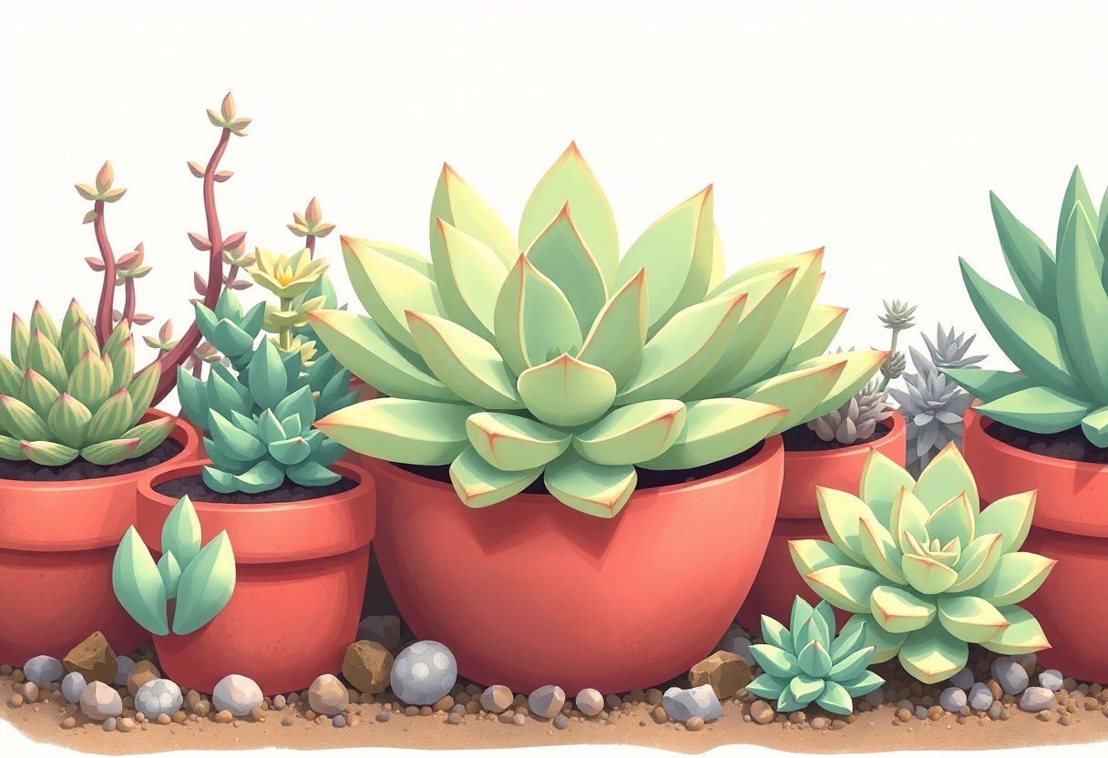 Low-maintenance succulent care