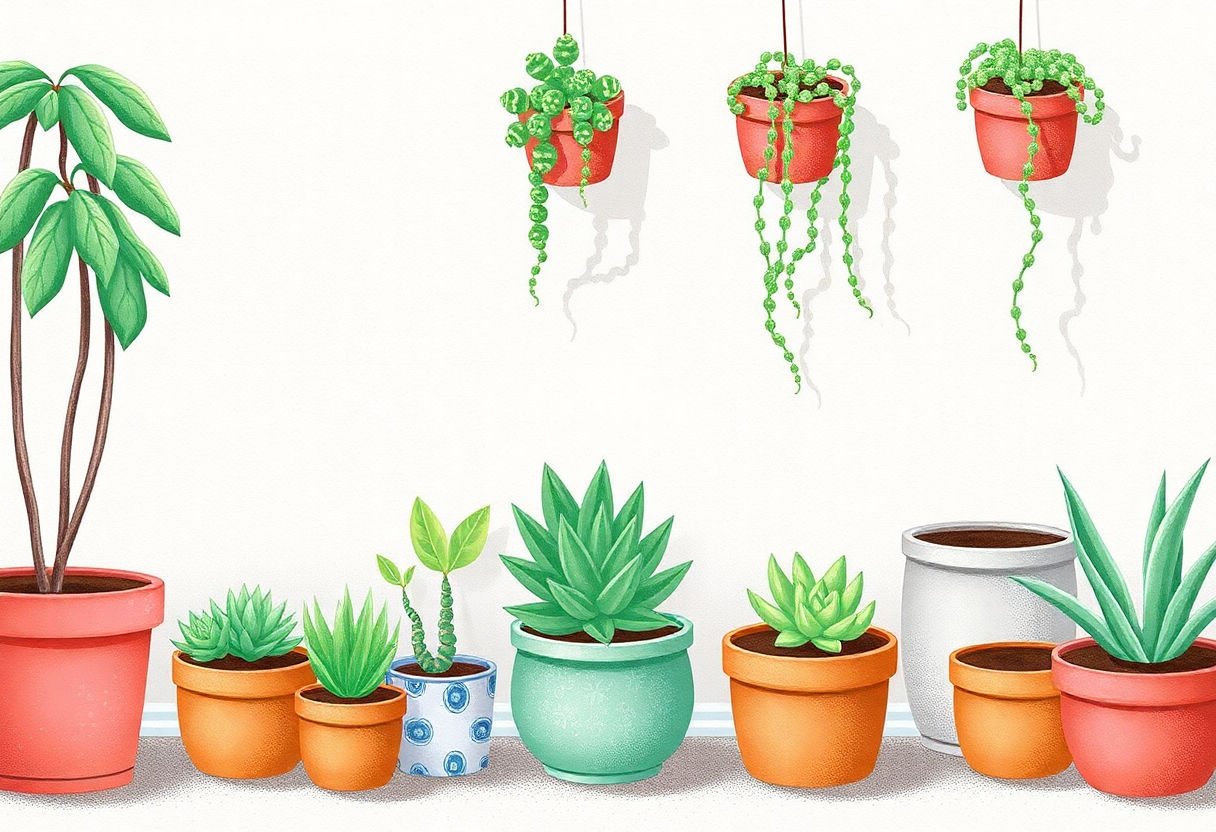 Ideal spots for placing succulents indoors and outdoors